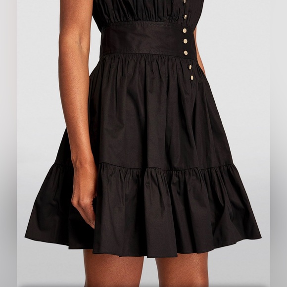 SANDRO 100% COTTON MINI DRESS - Picture 4 of 11